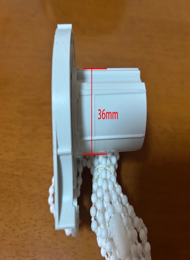 Luanxu Universal Roller Shade Clutch for 1 1/2" (38mm) Tube with Metal Bracket & Bead Chain, Roller Blind Replacement Spare Repair Parts, Metal Core, Long Service Life, Heavy Duty, Max Load 8KG - Image 3